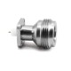 N-Type High Frequency Female 18G N-Kf Bulkhead Mount 4-Hole Flange Rf Coax Connector