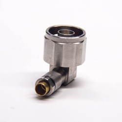 Right Angle N Male for RG402/405