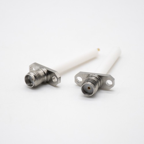 High-frequency SMA Bolt Stainless Steel 2 hole Flange Mount Connector High-frequency SMA Bolt Stainless Steel 2 hole Flange Mount Connector