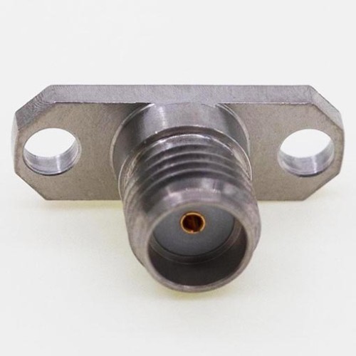 SMA Female Connector, 14 x 4.8mm / 0.550 x 0.190inch Flange 1.27mm Vertical Flat Pin SMA Female Connector, 14 x 4.8mm / 0.550 x 0.190inch Flange 1.27mm Vertical Flat Pin