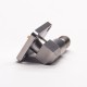 SMA Female Right Angle Flange with 4 Holes for PCB SMA Female Right Angle Flange with 4 Holes for PCB