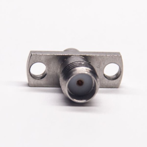 SMA Female Straight Flange with 2 Holes Straight for PCB SMA Female Straight Flange with 2 Holes Straight for PCB