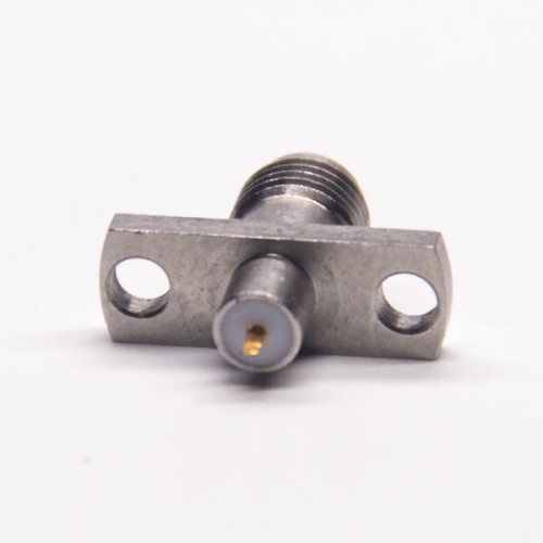 SMA Female Straight Flange with 2 Holes Straight for PCB SMA Female Straight Flange with 2 Holes Straight for PCB