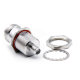 SMA Female To N Female 18Ghz Bulkhead Mount Waterproof Stainless Steel Rf Coax Connector SMA Female To N Female 18Ghz Bulkhead Mount Waterproof Stainless Steel Rf Coax Connector
