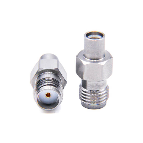 Stainless Steel SMA Female To SMP Male 18G Rf Coax Connector Stainless Steel SMA Female To SMP Male 18G Rf Coax Connector