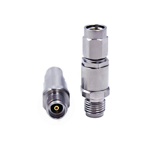 Stainless Steel Rf Coax Connector 3.5mm Female To SSMA Male Dc-26.5G Test Adapter Stainless Steel Rf Coax Connector 3.5mm Female To SSMA Male Dc-26.5G Test Adapter