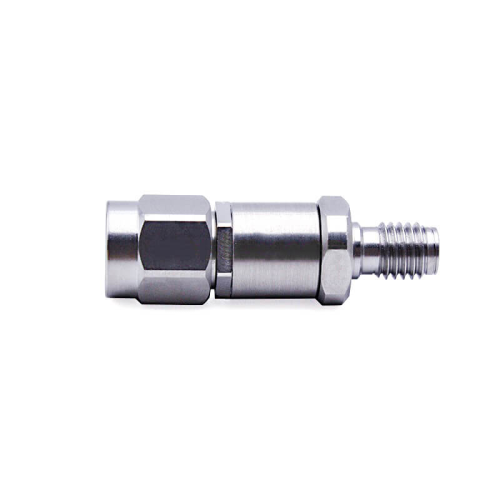 Stainless Steel Rf Coax Connector 3.5mm Male To SSMA Female Dc-26.5G Test Adapter Stainless Steel Rf Coax Connector 3.5mm Male To SSMA Female Dc-26.5G Test Adapter