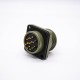 MS 5015 Circular Connector Size 20 Straight 8 Pin Square Flange Male Socket Female Plug MS 5015 Circular Connector Size 20 Straight 8 Pin Square Flange Male Socket Female Plug
