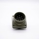 MS 5015 Circular Connector Size 20 Straight 8 Pin Square Flange Male Socket Female Plug MS 5015 Circular Connector Size 20 Straight 8 Pin Square Flange Male Socket Female Plug