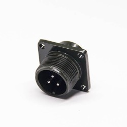 MS3102A14S-7P Box Receptacle Class A Size 14S 3*16 Solder Pin Contact 3 Pin Connector