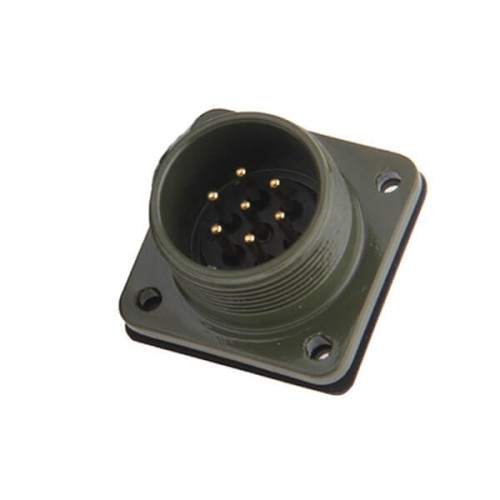 MS3102A16S-1P Spacecraft MIL-5015 Metal 16S Size 7 *16 Pin Box Mount Receptacle 5pcs MS3102A16S-1P Spacecraft MIL-5015 Metal 16S Size 7 *16 Pin Box Mount Receptacle 5pcs