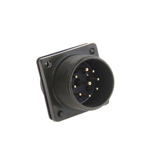 MS3102A20-16P MIL-5015 Receptacle 7pin16 2pin12 9 Pin Box Mount Metal Connector