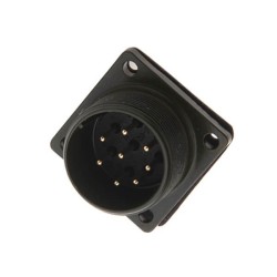 MS3102A22-23P Box Receptacle Class A Size 22 8*12 Solder Pin Contact Connector