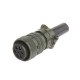 MS3106A20-15S Metal Circ Str Plug Class A Size 20 7 pin12 Solder Socket Contact Connector 5pcs