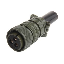 MS3106A20-19S Circular Plug Size 20 3 Position Cable Connector