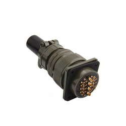 MS3106A28-11S Circular MIL Spec Connector 22P Straight Plug Connector 5pcs