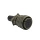 MS3106A28-21S Circular Plug Size 28 37 Position Cable Connector MS3106A28-21S Circular Plug Size 28 37 Position Cable Connector