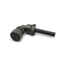 MS3108A14S-7S Right Angle Class A Size 14S 3 pin Contact Circular Military Connector