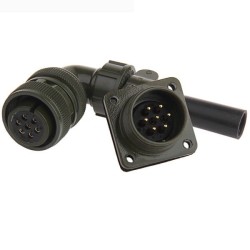 MS3108A16S-1S 16S-1 Insert Arrangement 16S Shell Size 7 Contacts Threaded Coupling Solder Termination Connector 5pcs