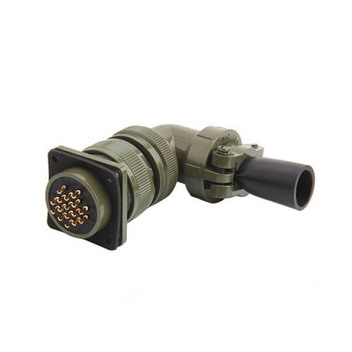 MS3108A24-5S 90 Degree 16 Contacts Connector for AWG16 Cable MS3108A24-5S 90 Degree 16 Contacts Connector for AWG16 Cable