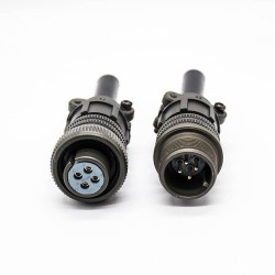MS5015 Connector Size 14S 4pin Straight Male Plug Female Plug