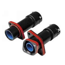 1 Pin Waterproof Connector Plug&Sockt JL Solder Push on Traction Motor Connector Panel Mount