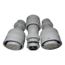 JL Traction Motor Connector Female Plug Bayonet Coupling Cable JL-TL 5 Pin Straight