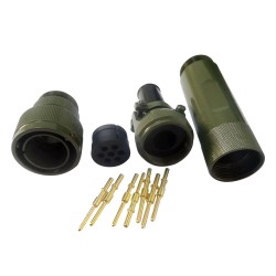 Rail Connectors 180°Bayonet Coupling JL Plug Male 7 Pin American-Standard Traction Motor Connector