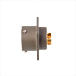 26482 series PT06 PT02 MS3112E-12-4S Military Spec Connectors 4 Pin Socket Solder Type