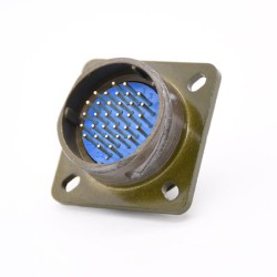 Y28M 32 Pin Y28M-32ZJ Diameter 28mm Air Plug Connector male-female For Servo Motor