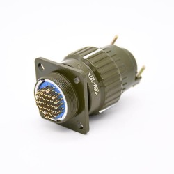 Y28M 32 Pin Y28M-32ZJ Diameter 28mm Air Plug Connector male-female For Servo Motor 20pcs