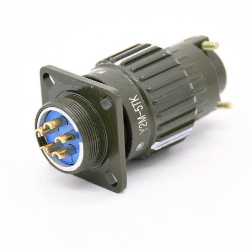 Y2M-5ZJ 5 Pin Male Circular Connector Army Green 21.5mm Mounting hole Y2M-5ZJ 5 Pin Male Circular Connector Army Green 21.5mm Mounting hole