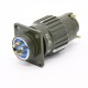 Y2M-5ZJ 5 Pin Male Circular Connector Army Green 21.5mm Mounting hole Y2M-5ZJ 5 Pin Male Circular Connector Army Green 21.5mm Mounting hole