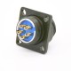 Y2M-5ZJ 5 Pin Male Circular Connector Army Green 21.5mm Mounting hole Y2M-5ZJ 5 Pin Male Circular Connector Army Green 21.5mm Mounting hole