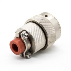 12 Pin Electrical Connector Y50EX 14 Shell Size Straight Bayonet Coupling Solder Male Butt-Joint Female