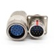 Male Female Connectors Y27F Plug&Socket 4Pin 18 Shell Size Panel Mount/cable Solder cup Straight Bayonet Coupling Male Female Connectors Y27F Plug&Socket 4Pin 18 Shell Size Panel Mount/cable Solder cup Straight Bayonet Coupling