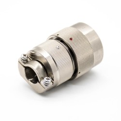 Male Female Connectors Y27F Plug&Socket 4Pin 18 Shell Size Panel Mount/cable Solder cup Straight Bayonet Coupling
