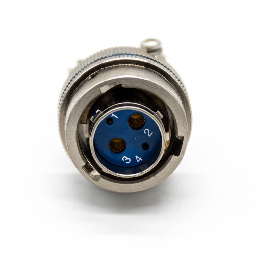 XC Straight Cable Clamp 4Pin Plug Female Bayonet Coupling Cable Solder Connector XC Straight Cable Clamp 4Pin Plug Female Bayonet Coupling Cable Solder Connector