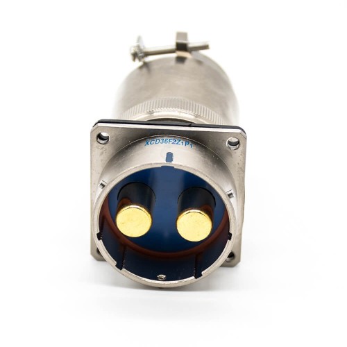 XCD 36 Shell 2Pin Bayonet Coupling Cable Plug Socket Solder Cup 4 Hole Flange Male Butt-Joint Female Connector XCD 36 Shell 2Pin Bayonet Coupling Cable Plug Socket Solder Cup 4 Hole Flange Male Butt-Joint Female Connector