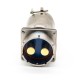 XCD 36 Shell 2Pin Bayonet Coupling Cable Plug Socket Solder Cup 4 Hole Flange Male Butt-Joint Female Connector XCD 36 Shell 2Pin Bayonet Coupling Cable Plug Socket Solder Cup 4 Hole Flange Male Butt-Joint Female Connector