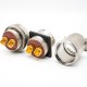 XCD 36 Shell 2Pin Bayonet Coupling Cable Plug Socket Solder Cup 4 Hole Flange Male Butt-Joint Female Connector XCD 36 Shell 2Pin Bayonet Coupling Cable Plug Socket Solder Cup 4 Hole Flange Male Butt-Joint Female Connector