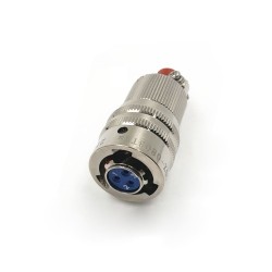 Y50X-0803TK2 3 Pin Female Plug Aluminum alloy 8 Shell Size solder Bayonet Coupling Cable Connector