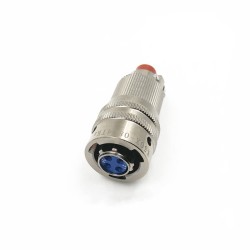 Y50X-0804TK2 4 Pin Female Plug Aluminum alloy 8 Shell Size solder Bayonet Coupling Cable Connector