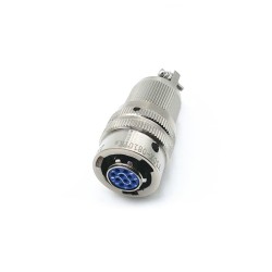 Y50X-0810TK2 10 Contacts Female Plug Aluminum alloy 8 Shell Size solder Bayonet Coupling Cable Connector