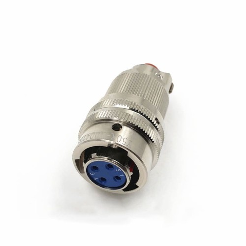 Y50X-1004TK2 4 Pin Female Plug Aluminum alloy 10 Shell Size solder Bayonet Coupling Cable Connector Y50X-1004TK2 4 Pin Female Plug Aluminum alloy 10 Shell Size solder Bayonet Coupling Cable Connector