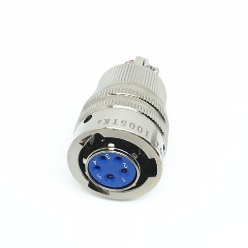 Y50X-1005TK2 5 Pin Female Plug Aluminum alloy 10 Shell Size solder Bayonet Coupling Cable Connector Y50X-1005TK2 5 Pin Female Plug Aluminum alloy 10 Shell Size solder Bayonet Coupling Cable Connector