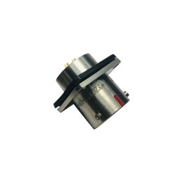 Y50X-1203ZK10 Flange Socket 12 Shell Size Bayonet Coupling Solder Cup 3 Pin Nickel Plating Female Socket