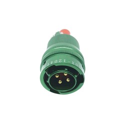 Y50X-1204TJ2 4Pin Male Plug Aluminum alloy 12 Shell Size solder Bayonet Coupling Cable Connector