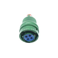 Y50X-1204TK2 4Pin Female Plug Aluminum alloy 12 Shell Size solder Bayonet Coupling Cable Connector