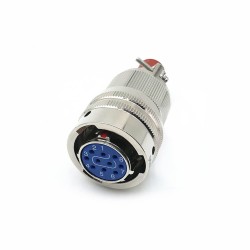 Y50X-1210TK2 10Pin Female Plug Aluminum alloy 12 Shell Size solder Bayonet Coupling Cable Connector